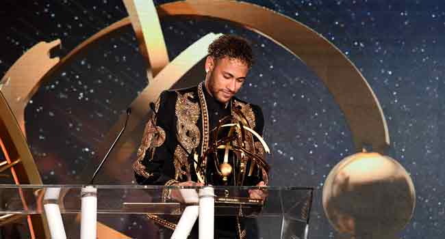 Neymar Wins French Player Of The Year Award img