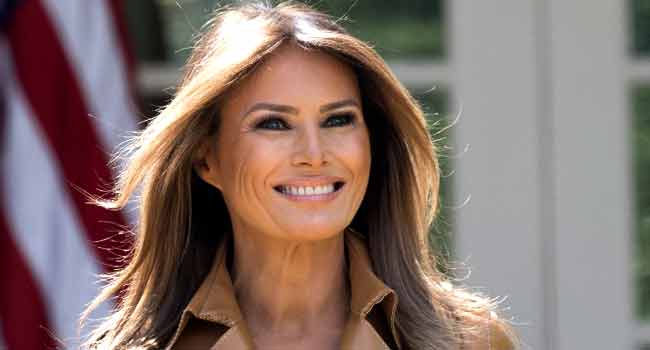 Melania Trump Returns To White House After Kidney Procedure