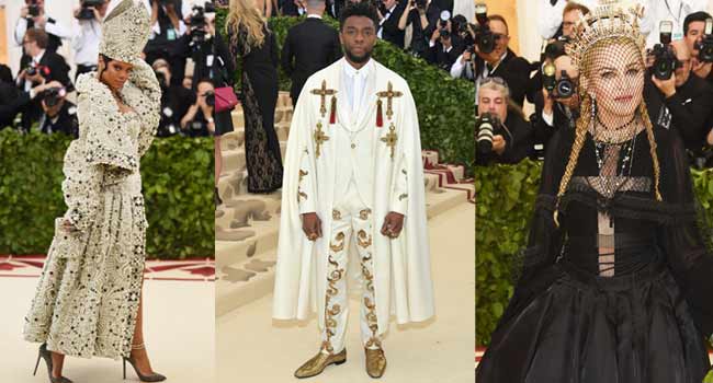 Rihanna, Boseman, Others Get ‘Holy’ At New York Met Gala – Channels ...