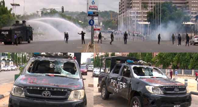 Police, Shiites Clash At Federal Secretariat In Abuja