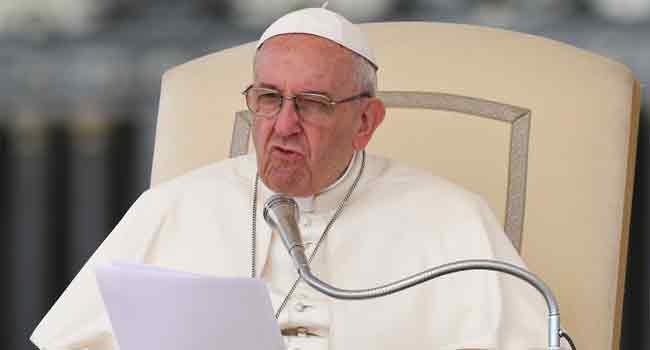 Pope Urges Oil Majors To Combat Global Warming