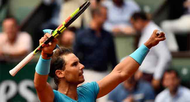 Rafael Nadal 2 Nadal Survives Bolelli Scare To Rack Up 80th Win • Channels Television