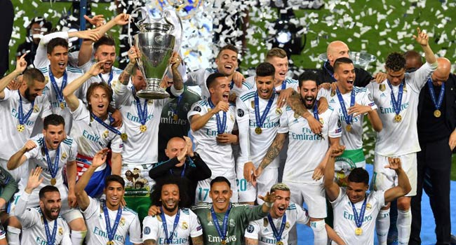 Real Madrid Defeat Liverpool To Win Third Straight Champions League Title