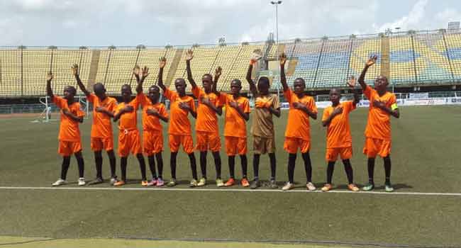 X Planter1 Sports Minister’s Visit To Channels Kids Cup In Pictures • Channels Television