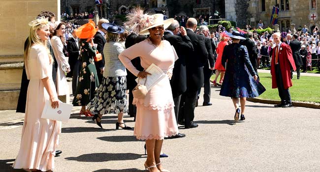 royal wedding guest2 1 Oprah, Beckham, Serena Attend Royal Wedding