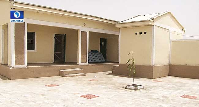 Borno homes Borno Govt, Dangote Build Houses For 200 Widows • Channels Television