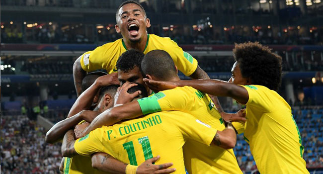 Brazil Beat Serbia Russia 2018 World Cup Brazil Top Group E, To Play Mexico In World Cup Last 16 • Channels Television