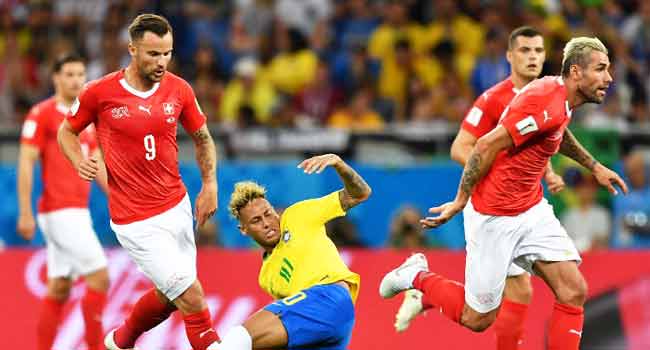 Brazil Brazil Held 1-1 By Switzerland in World Cup • Channels Television