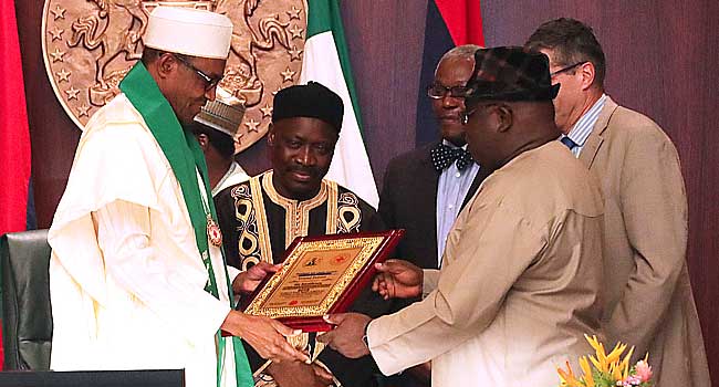 Nigerian Red Cross Society Honours President Buhari With Grand Patron 