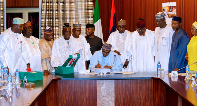 Presidency Reacts To NASS Response On Changes Made To 2018 Budget