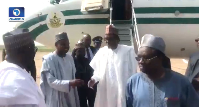 Buhari in Plateau June 26 President Buhari Visits Plateau Over Killings • Channels Television