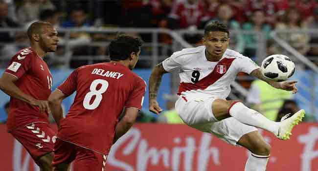 Denmark Beat Peru 1-0 In World Cup