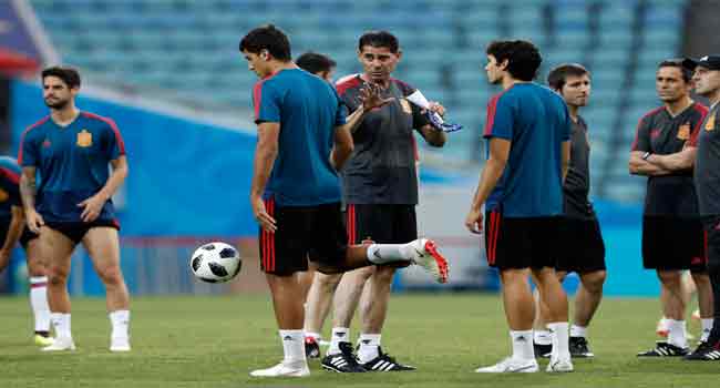 Fernando Hierro Spain Spain 'United' Ahead Of Clash With Ronaldo's Portugal • Channels Television