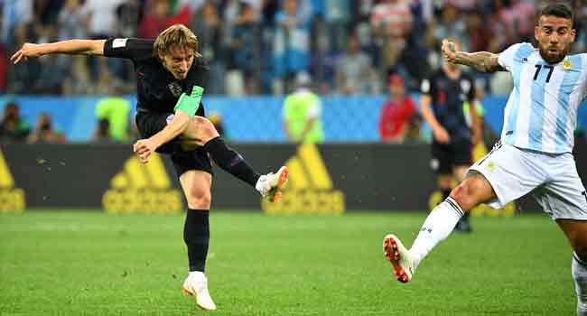 Modric Croatia Modric Urges Croatia To Stay Grounded After Argentina Win • Channels Television