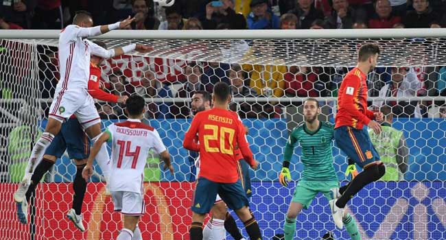 BREAKING: Spain Force Morocco To 2-2 Draw