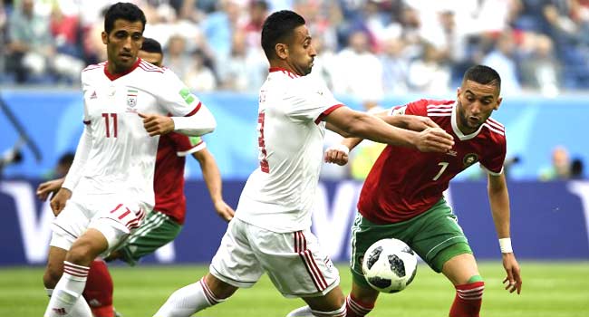 Bouhaddouz Own Goal Hands Iran Late Victory Over Morocco