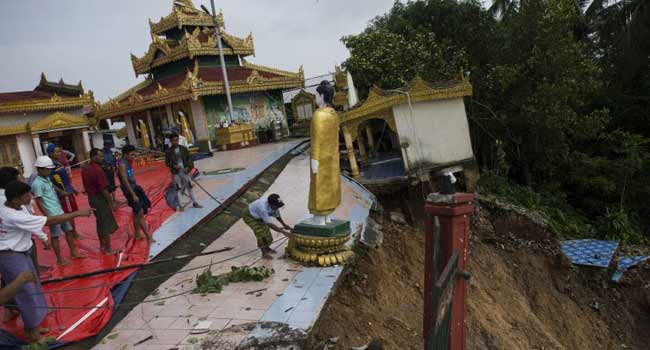 Myanmar Landslides, Flash Floods As Monsoon Batters Southern Myanmar • Channels Television