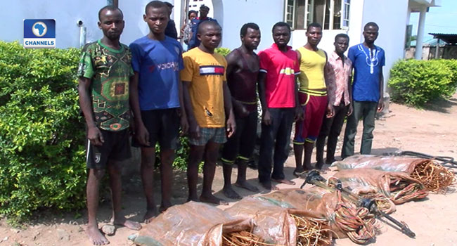 NSCDC Arrests Fake Army Officer, Suspected Cable Thieves