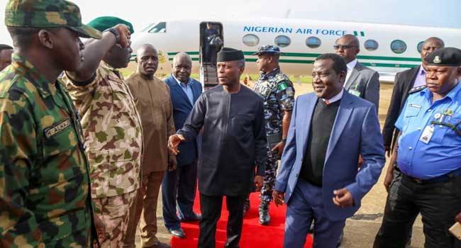 Osinbajo Visits Plateau State Over Deadly Attacks, Killings