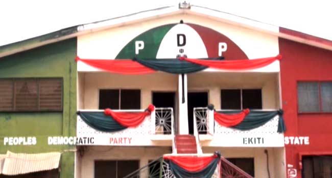 PDP Rejects Ekiti Governorship Election Results