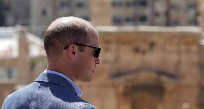 Prince harry Prince William Visits Jordan's Roman Ruins At Jerash • Channels Television