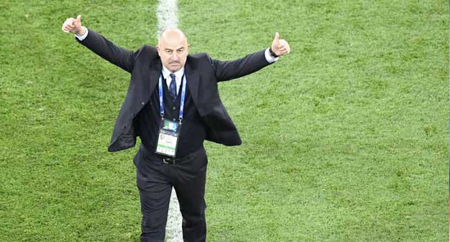 Russias coach Stanislav Russia Coach Hopes For More Celebrations After Egypt Win • Channels Television