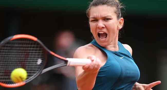 Halep Under Pressure As Rain Halts Play In Cincinnati