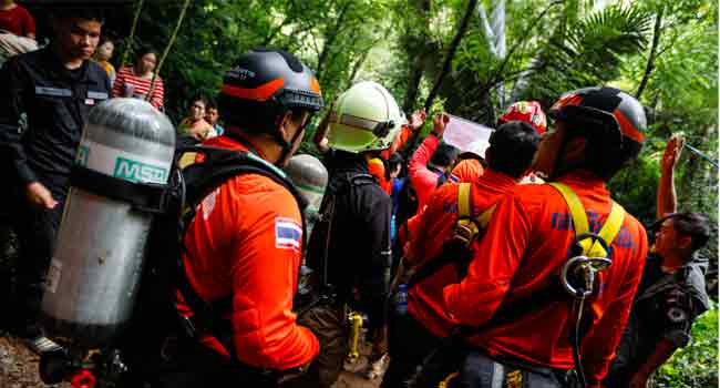 Thailand Begins Search Operations For Teenagers Trapped In Cave