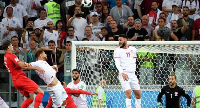 BREAKING: England Beat Tunisia In World Cup Clash