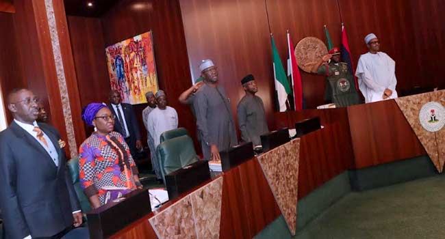 Osinbajo, SGF In Attendance As Buhari Presides Over FEC Meeting