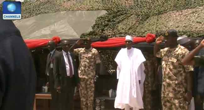 LIVE: Buhari, Shettima, Others Attend Army Day Celebration In Borno