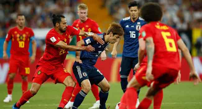 BREAKING: Spirited Belgium Send Japan Out Of World Cup