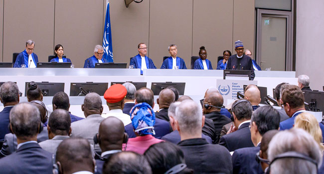 Buhari Assures ICC Of Free And Fair Elections In 2019