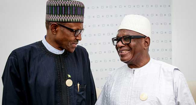 President Buhari Calls For Immediate Release Of Malian President Keita