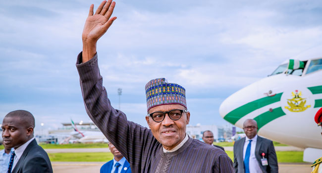 Buhari Returns To Abuja After 3-Day Visit To Netherlands