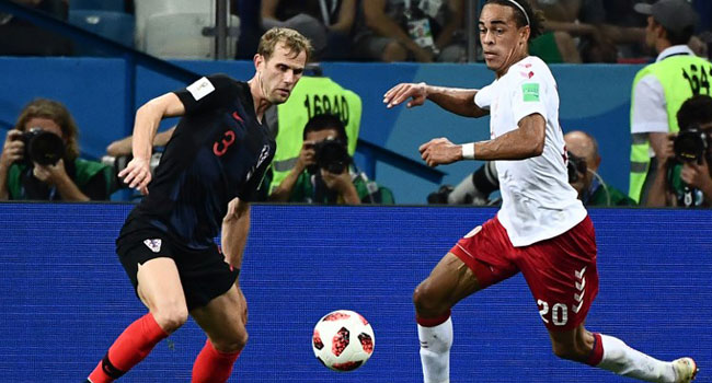 Croatia 1 Denmark 1 At Half-Time In World Cup Last-16 Match – Channels
