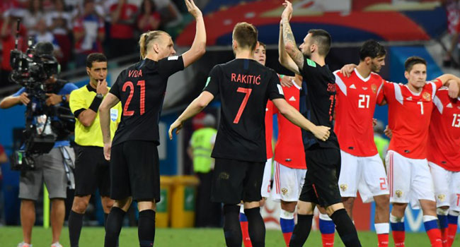 Croatia Beat Russia On Penalties To Qualifier For World Cup Semi Finals img