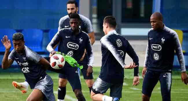 France Battle For Place In World Cup Final Against Belgium