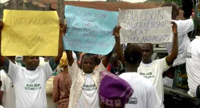 Iwo Youths Protest Alleged Sidelining, Demand Osun Governorship Slot