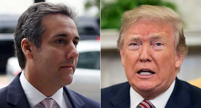 Trump Accuses Ex-Lawyer Cohen Of Framing Him