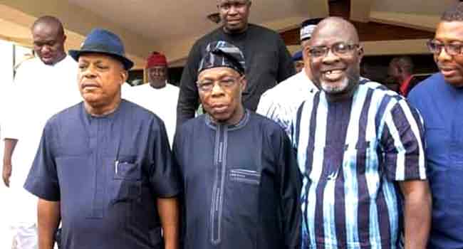 2019 Elections: PDP Leaders Visit Obasanjo, Beg For Forgiveness