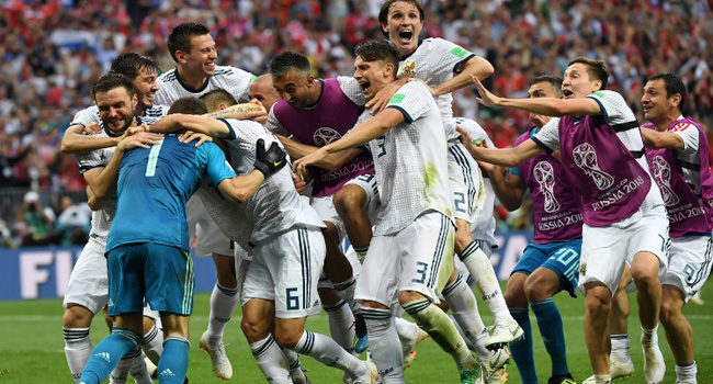 Russia Beat Spain On Penalties To Reach World Cup Quarter-Finals