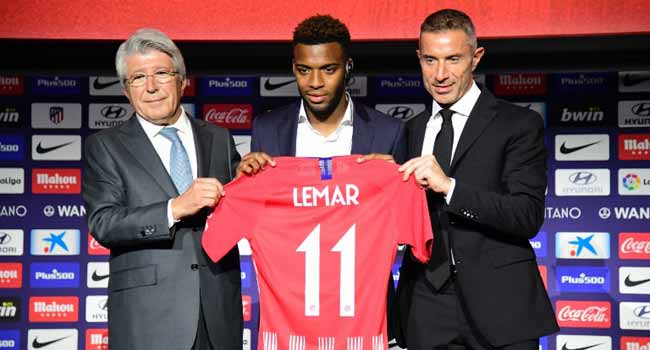 Lemar Targets Champions League Triumph With Atletico