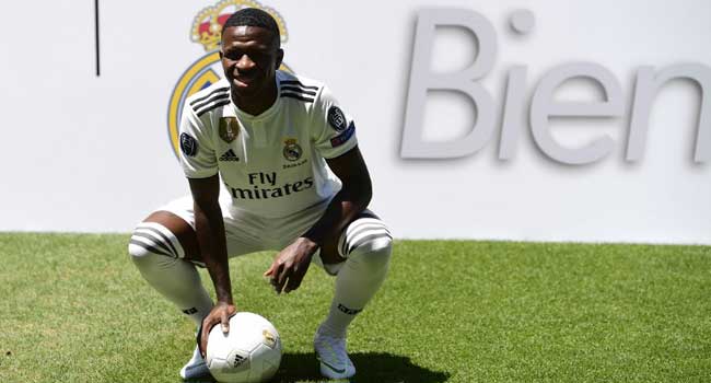 Vinicius Jr 3 Great Expectations As Real Madrid Unveil Brazil Prodigy Vinicius Jr • Channels Television