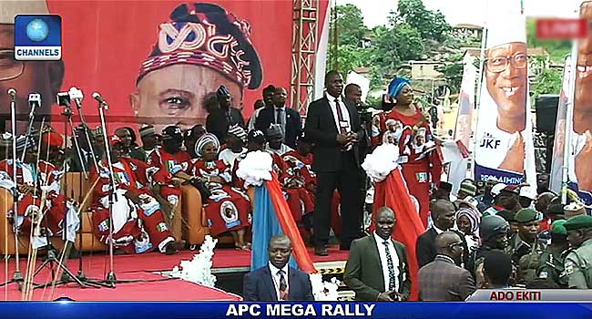 LIVE: APC Holds Mega Rally In Ekiti