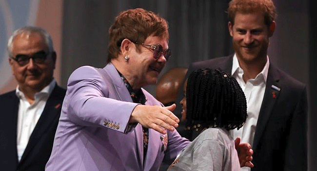Prince Harry Joins Elton John To Launch HIV Campaign