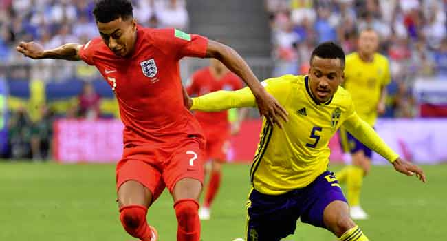 England Beat Sweden 2-0 To Reach World Cup Semi-Finals img