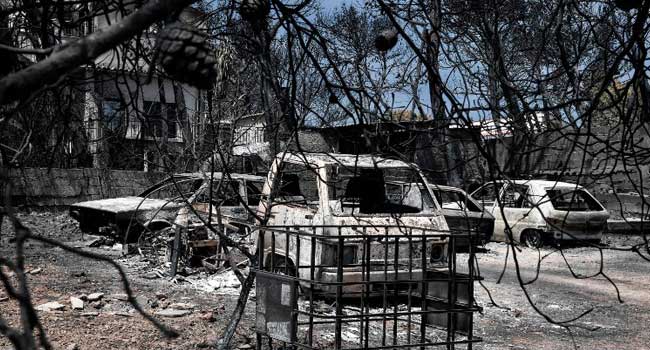 Death Toll In Greek Wildfires Climbs To 88