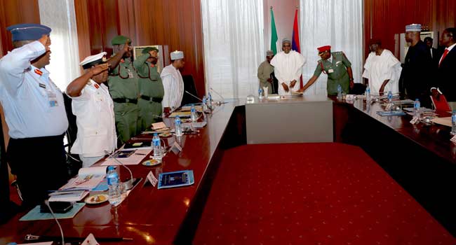 President Buhari Orders Security Chiefs To Make Nigeria Safe