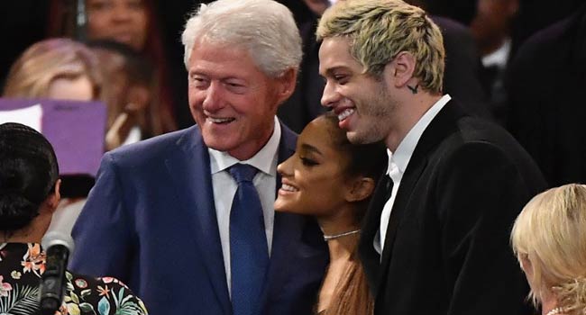 Clinton at Aretha Frankilin Burial Aretha Franklin's Funeral Attracts Stars In Music, Politics • Channels Television